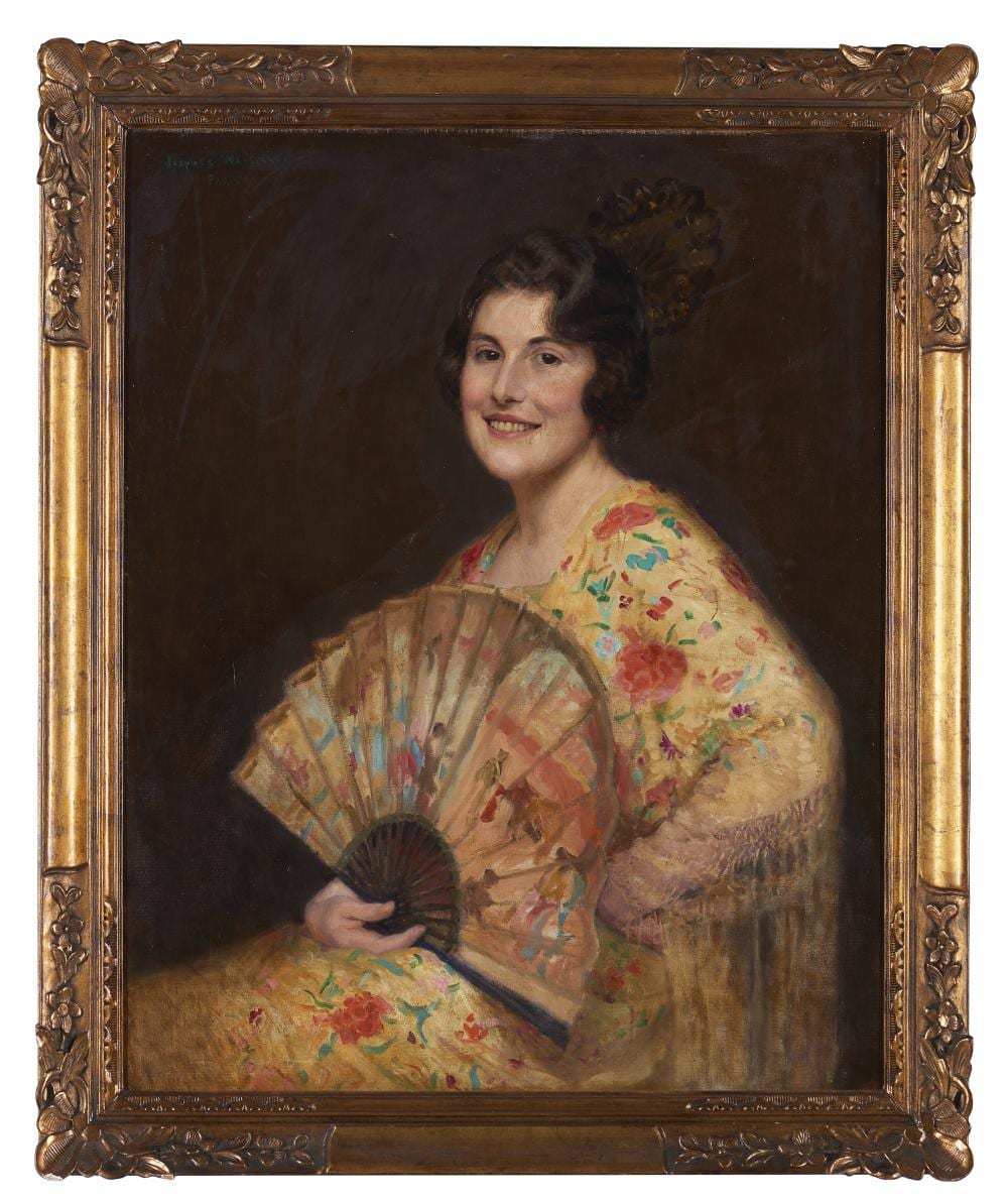 Jacques Weismann comparable auction result: jacques weismann 1878 1962 portrait of madame gaffner