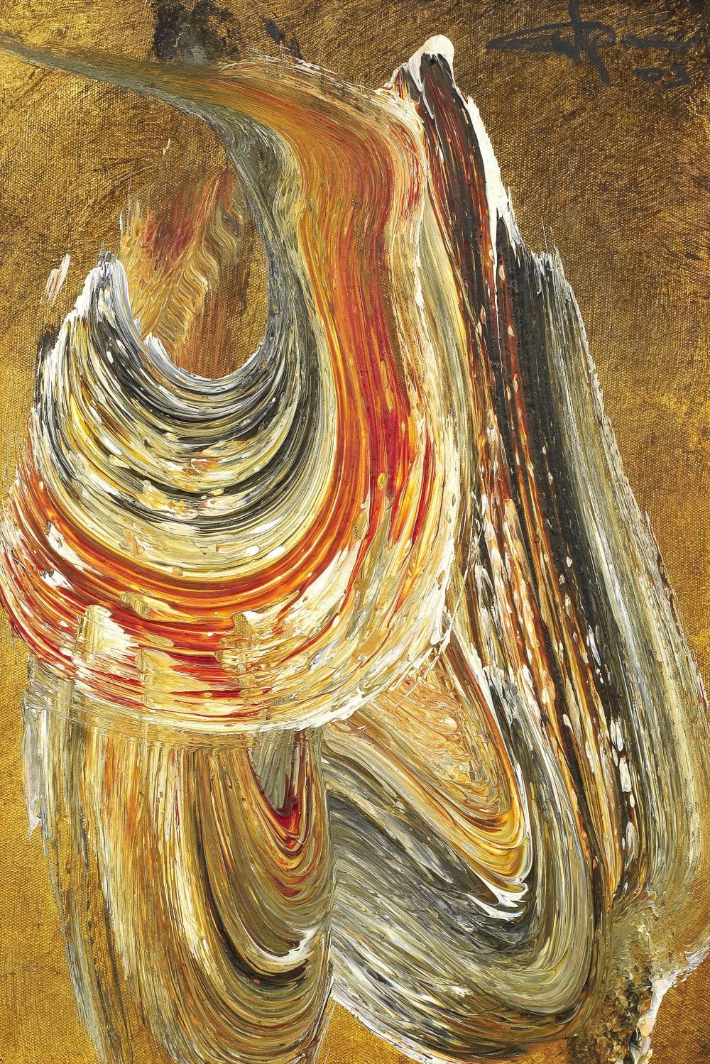 Ismail Gulgee comparable auction result: ismail gulgee 1926 2007 untitled allah