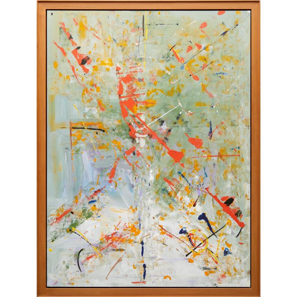 Miles Davis comparable auction result: miles davis large oil on canvas