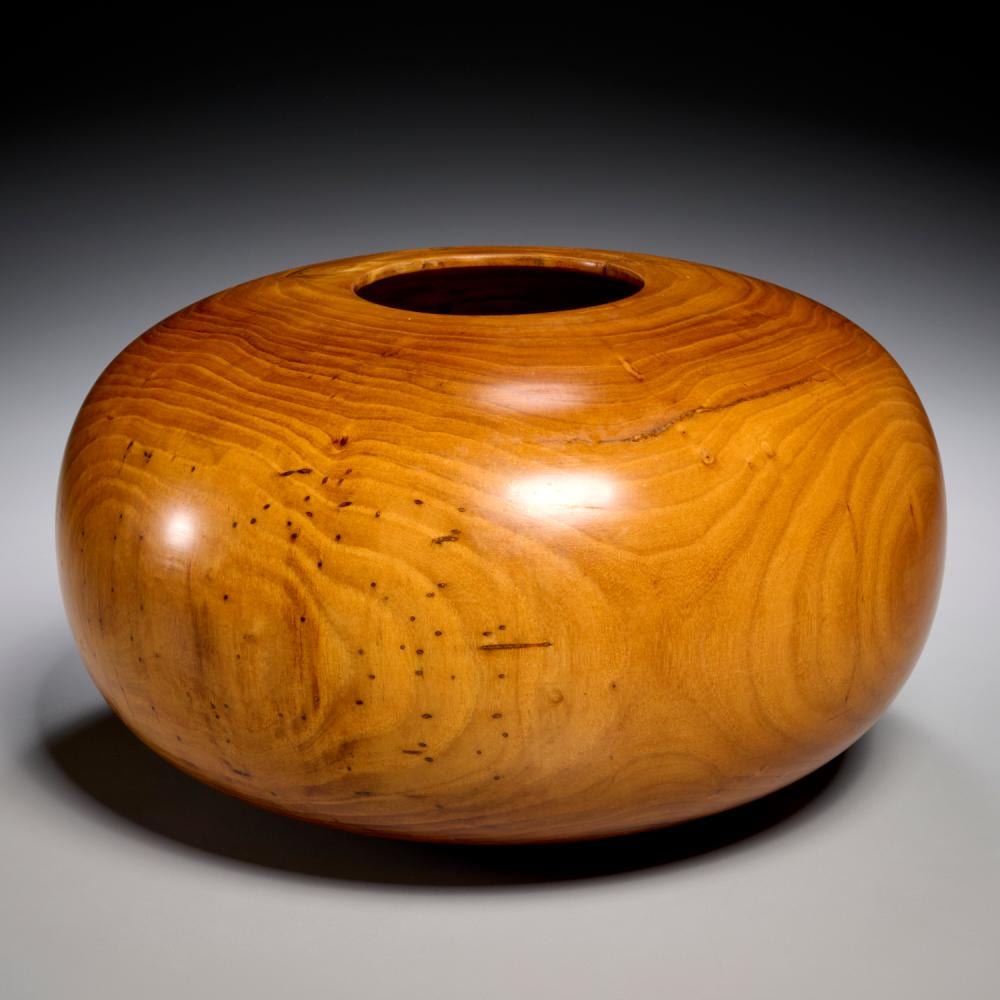 Edward Moulthrop comparable auction result: edward moulthrop turned wood vase 1983