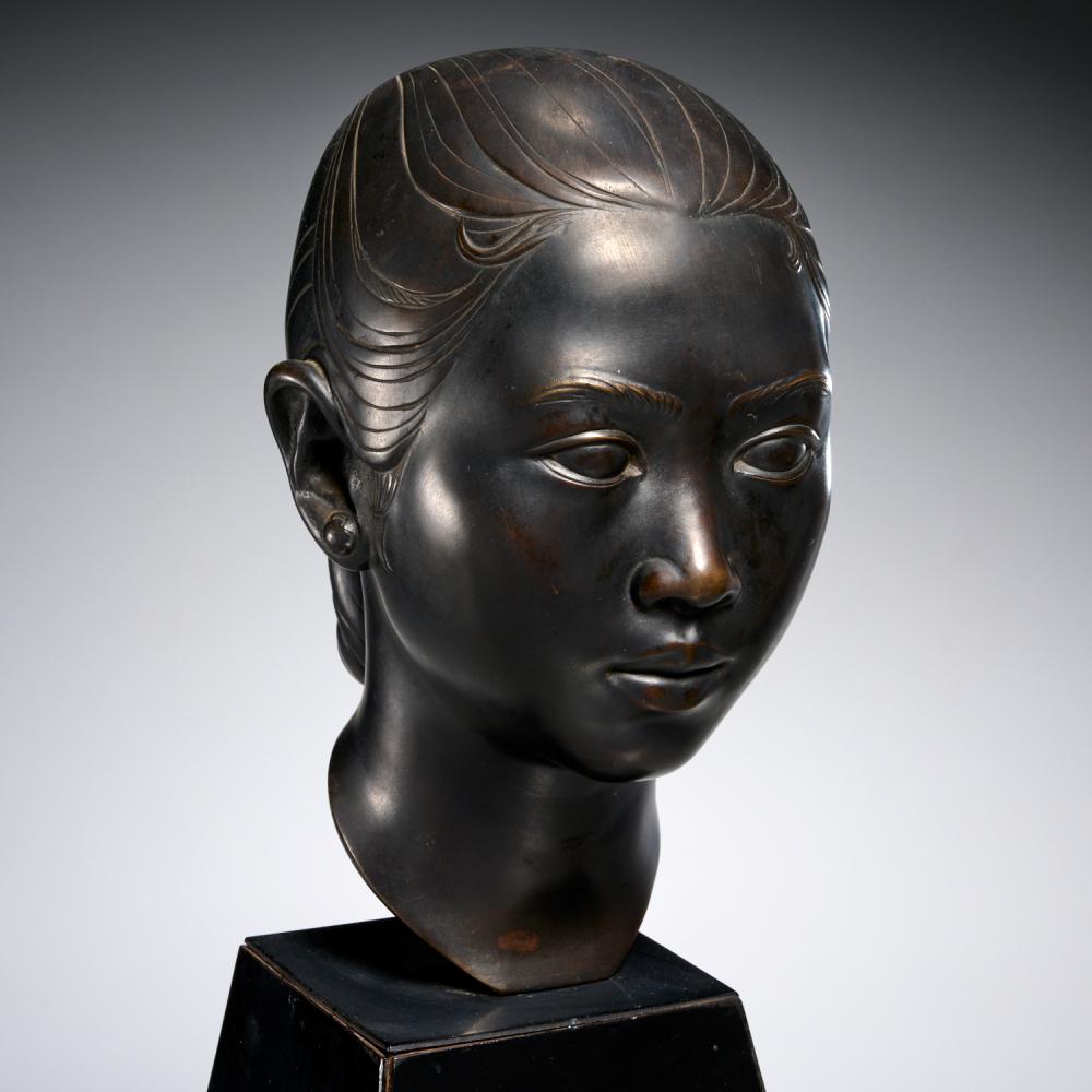 Thanh Le Nguyen comparable auction result: nguyen thanh le bronze bust