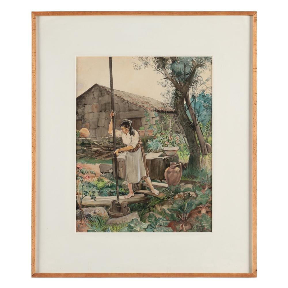raquel roque gameiro 1889 1970 a mulher da picota · Renascimento · 2025-06-04 Raquel Roque Gameiro comparable auction result: raquel roque gameiro 1889 1970 a mulher da picota
