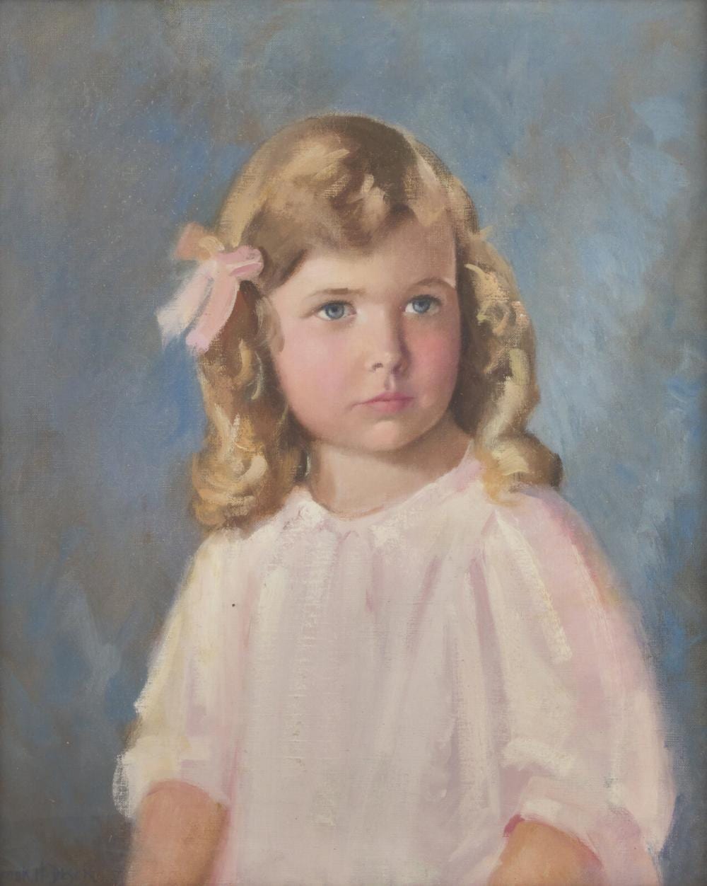 frank h desch american 1873 1934 the pink bow portrait of patricia groves · Freeman’s | Hindman · 2025-06-16 Frank H. Desch comparable auction result: frank h desch american 1873 1934 the pink bow portrait of patricia groves