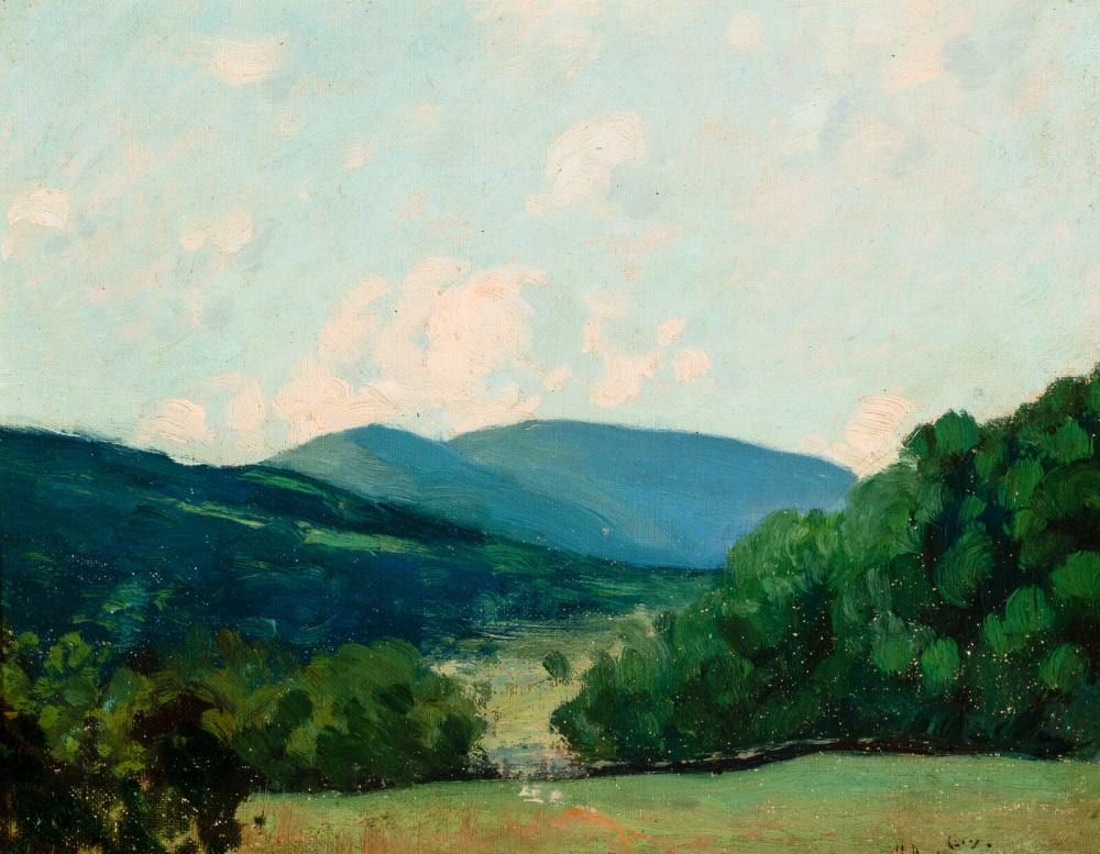 Hermann Dudley Murphy comparable auction result: hermann dudley murphy american 1867 1945 in summer