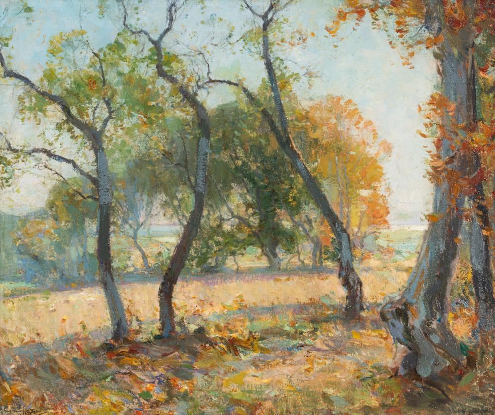 Walter Granville Smith comparable auction result: walter granville smith american 1870 1938 last days of summer 1918