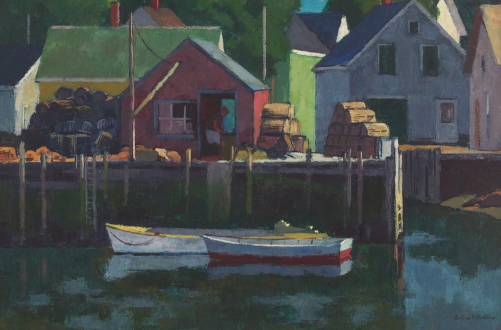 Antonio Pietro Martino comparable auction result: antonio pietro martino american 1902 1989 vinal haven island