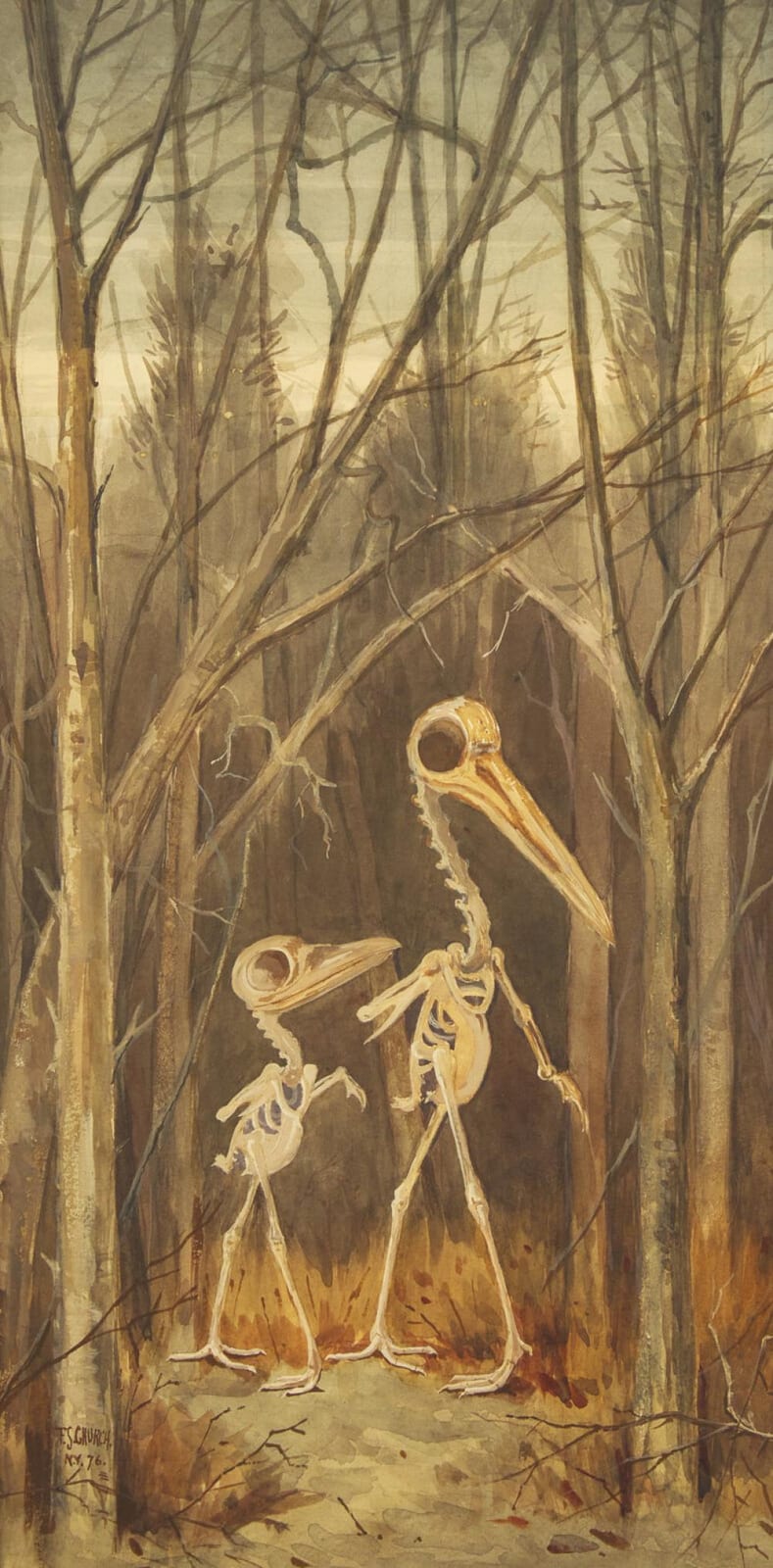 Frederick Stuart Church comparable auction result: frederick stuart church american 1842 1924 the phantoms 1876