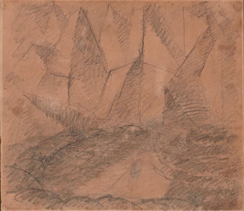 Gerardo Dottori comparable auction result: gerardo dottori perugia 1884 perugia 1977 composition
