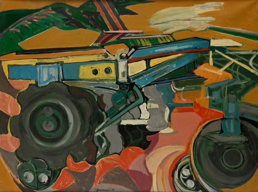 Luigi Guerricchio comparable auction result: luigi guerricchio matera 1932 matera 1996 the tractor