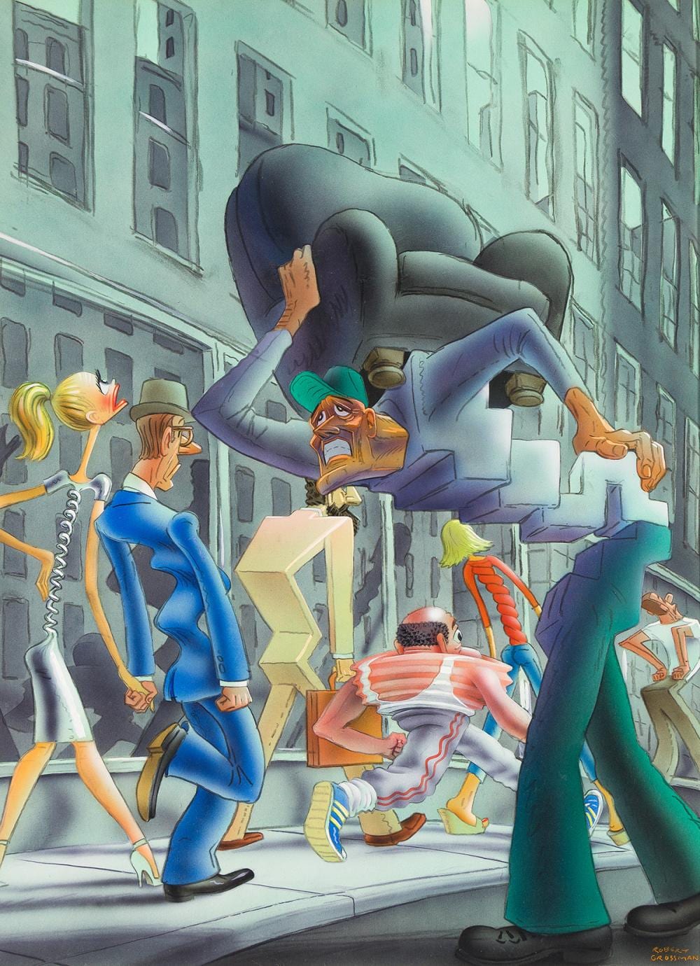 Robert Grossman comparable auction result: robert grossman 1940 2018 backache