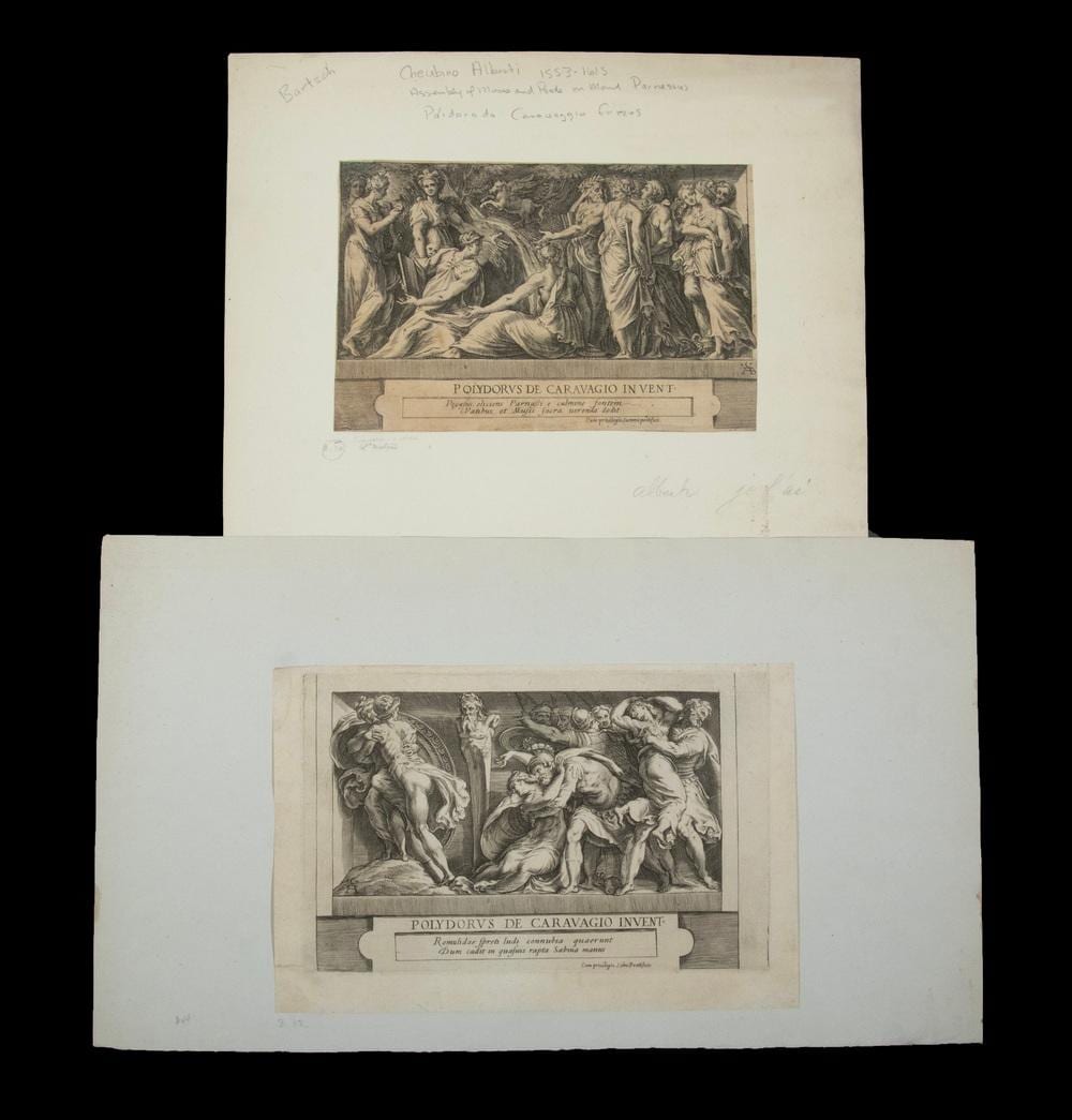 cherubino alberti italy 1553 1615 after p caravaggio · Thomaston Place Auction Galleries · 2025-06-28 Cherubino Alberti comparable auction result: cherubino alberti italy 1553 1615 after p caravaggio