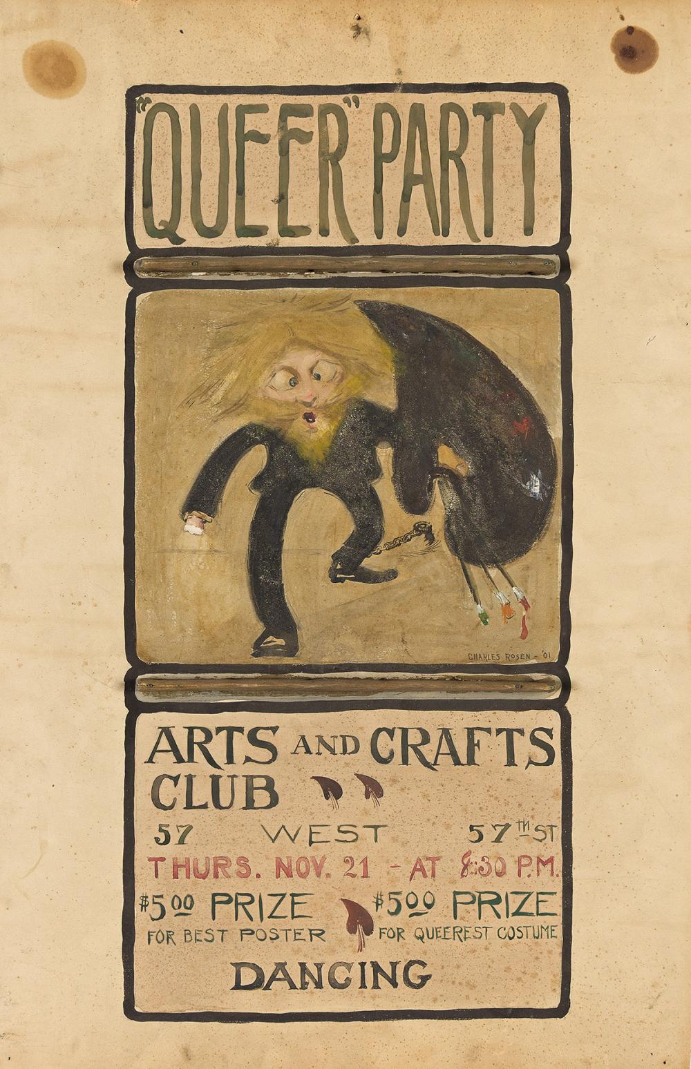 Charles Rosen comparable auction result: charles rosen 1878 1950 queer party
