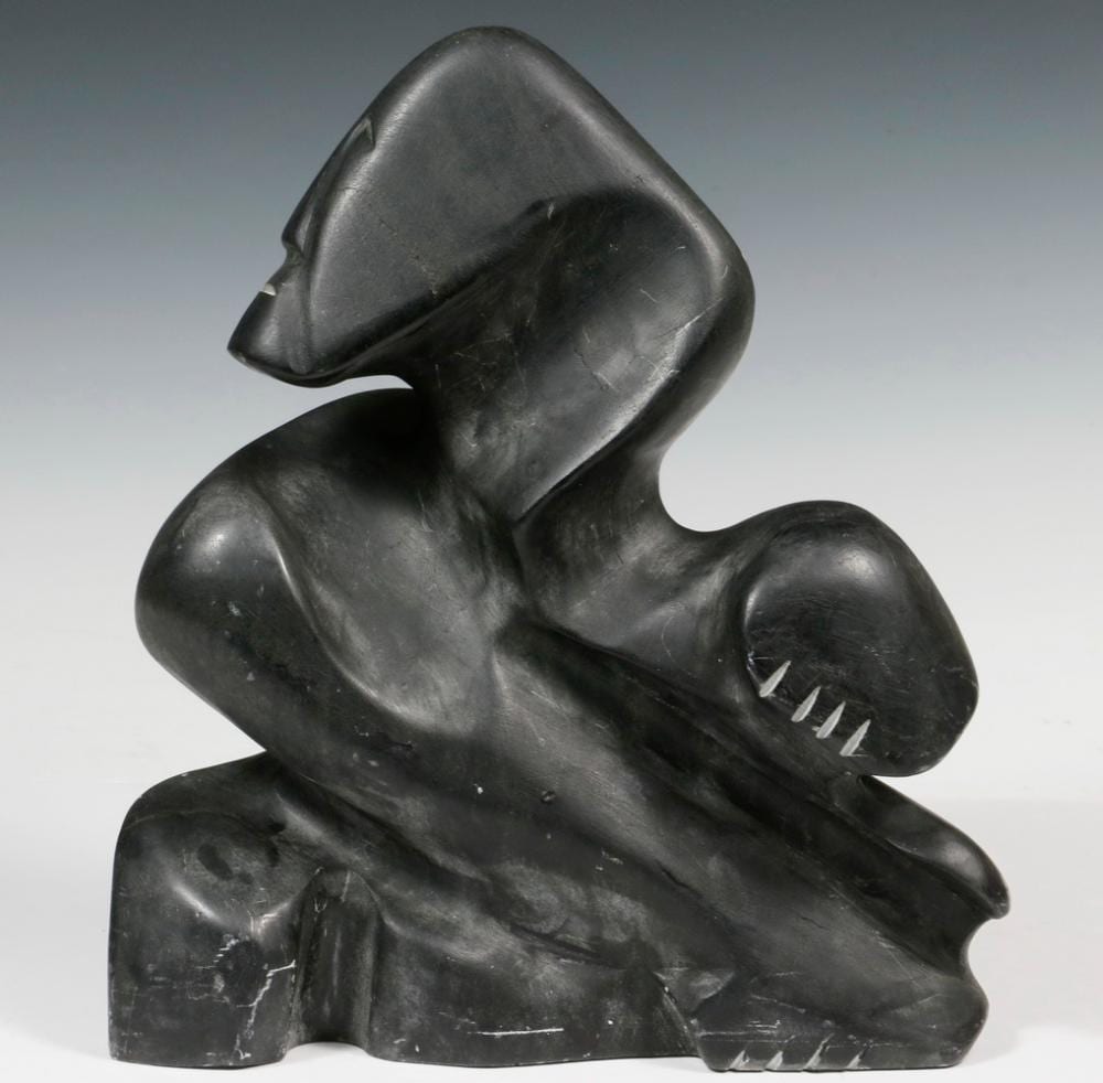 Alex Alikashuak comparable auction result: alex alikashuak inuit whale cove nunavut territory canada 1952