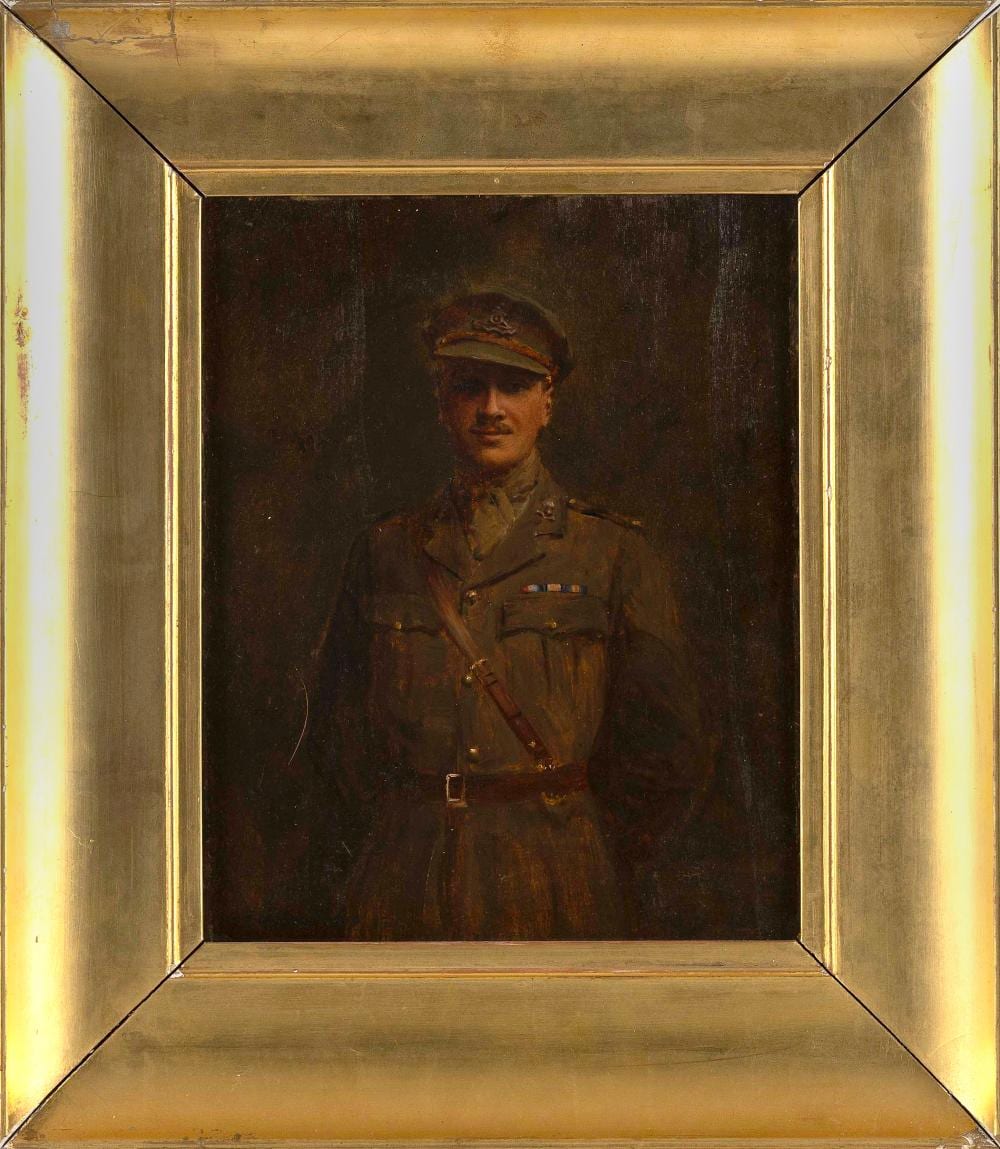 George Percy Jacomb-Hood comparable auction result: george percy jacomb hood united kingdom 1857 1937 portrait of lieutenant beaufort palmer