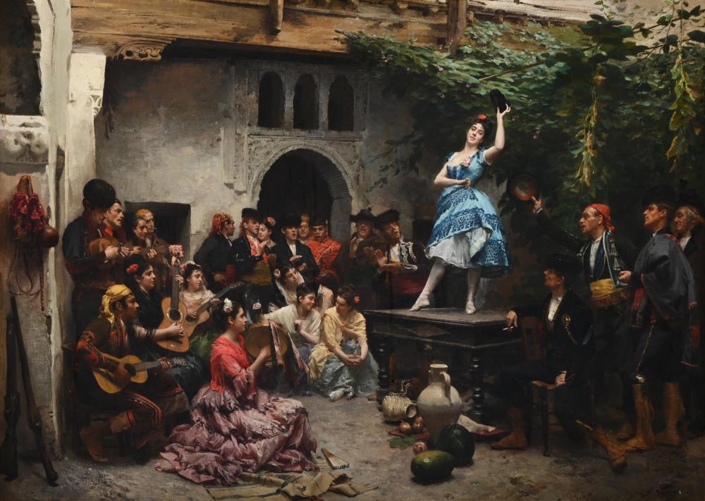 Jules Worms comparable auction result: jules worms french 1832 1914 danse du vito