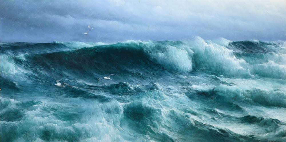 David James comparable auction result: david james british 1853 1904 cornish seas
