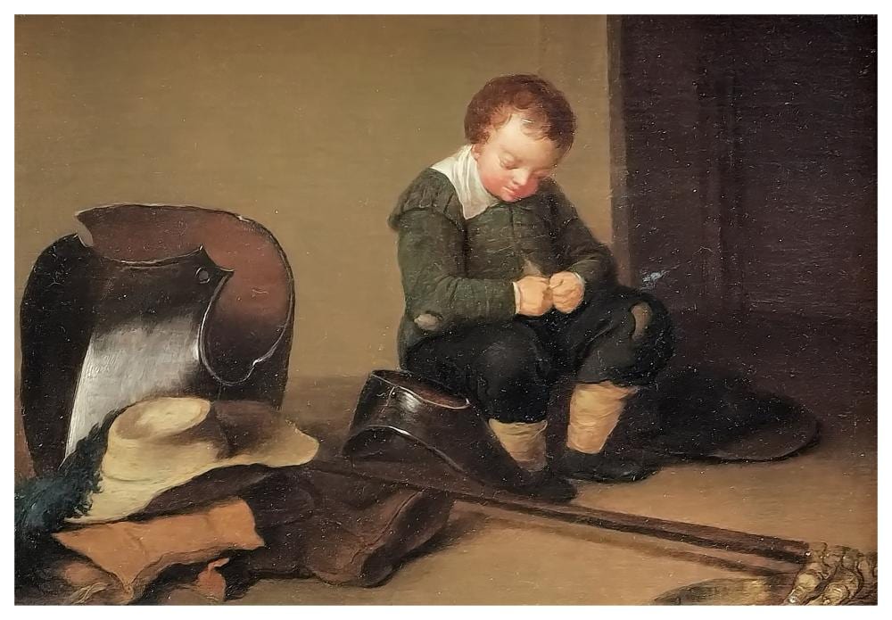 jacob duck c 1600 1667 garcon l armurerie · Accademia Fine Art · 2025-06-16 Jacob Duck comparable auction result: jacob duck c 1600 1667 garcon l armurerie