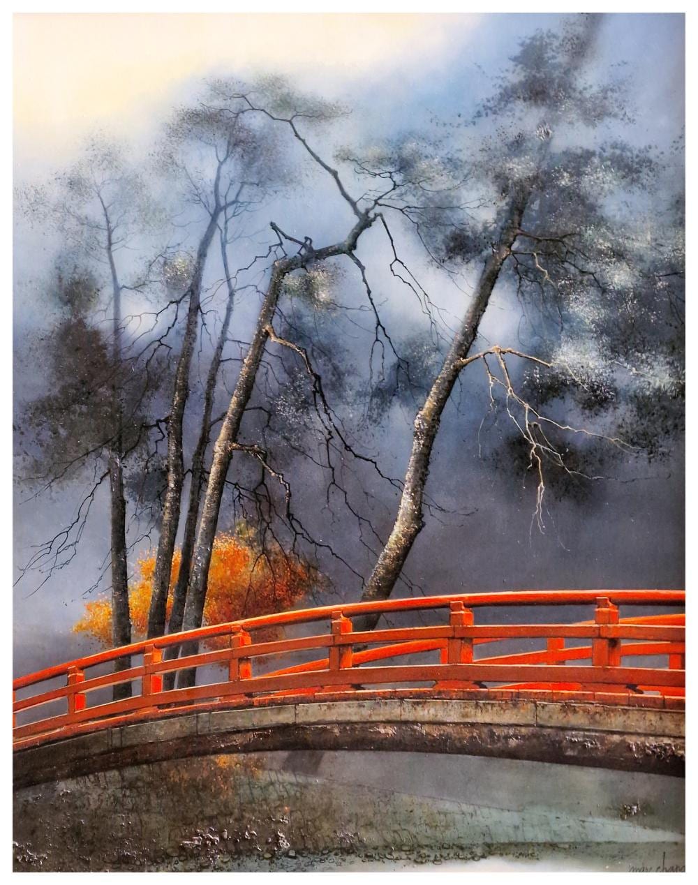 Marc Chapaud comparable auction result: marc chapaud 1941 le japon le pont rouge