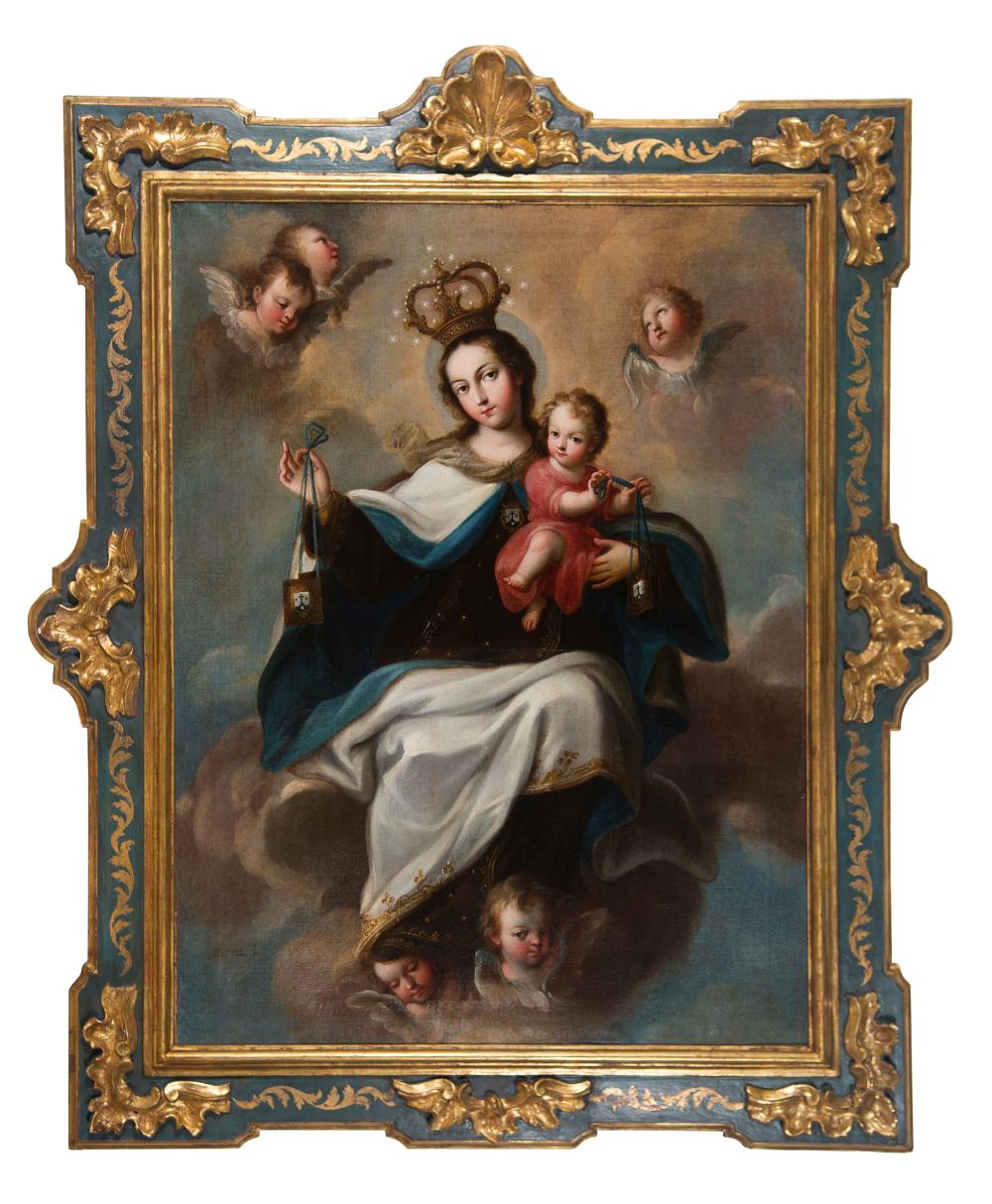 Miguel Cabrera comparable auction result: miguel cabrera antequera de oaxaca mexico 1715 1720 mexico 1768