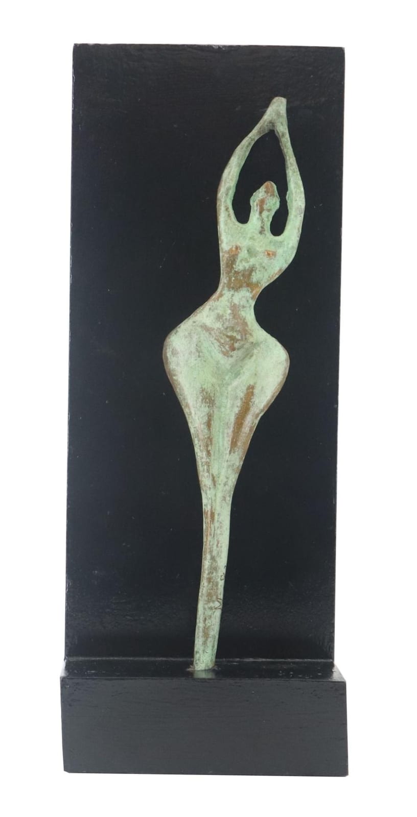 Louis Mendez comparable auction result: louis mendez 1929 2012 american bronze abstract figural relief ejercieios