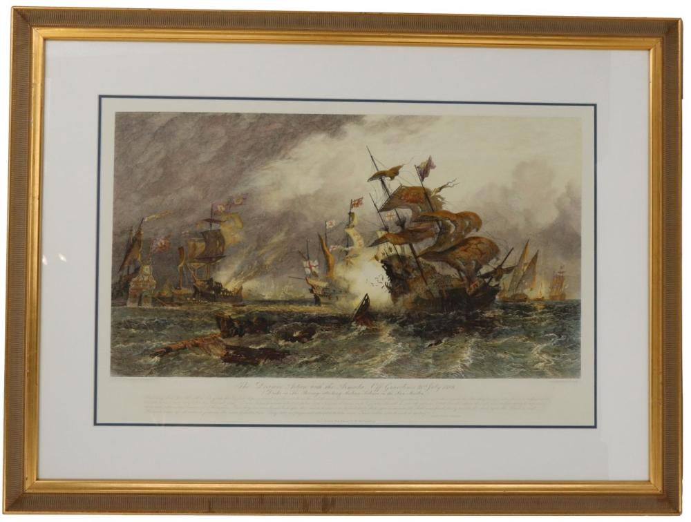 David Law comparable auction result: david law 1831 1901 scotland colored etching print