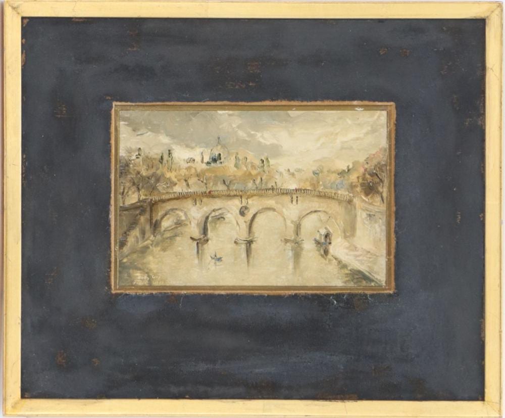 Betty Guy comparable auction result: betty guy 20th century american ponte sisto rome signed original watercolor