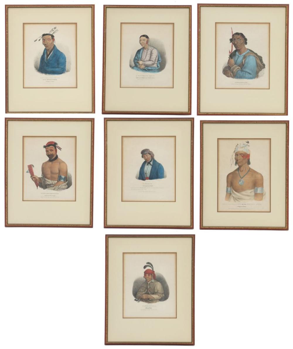 james otto lewis 1799 1858 american 7 native american portrait prints · Sarasota Estate Auction · 2025-06-08 James Otto Lewis comparable auction result: james otto lewis 1799 1858 american 7 native american portrait prints