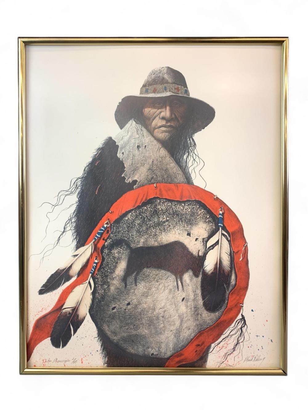 mark rohrig the messenger giclee · Quinn's Auction Galleries · 2025-06-06 Mark Rohrig comparable auction result: mark rohrig the messenger giclee