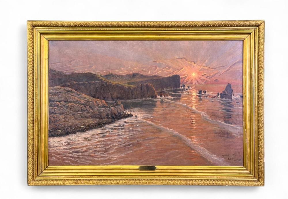 Antonio Munoz Degrain comparable auction result: antonio munoz degrain viva espana sunrise o c