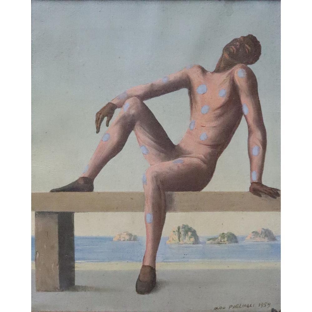 Aldo Pagliacci comparable auction result: aldo pagliacci italian 1913 1991