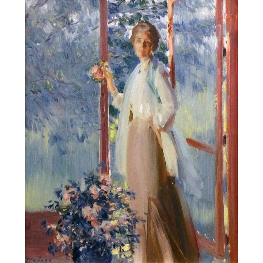 Edward Dufner comparable auction result: edward dufner american 1872 1957