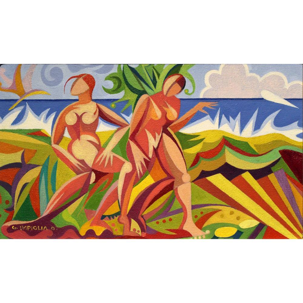 Giancarlo Impiglia comparable auction result: giancarlo impiglia italian american b 1940