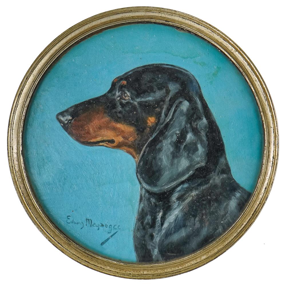 Edwin Megargee comparable auction result: edwin megargee am 1883 1958 dachshund