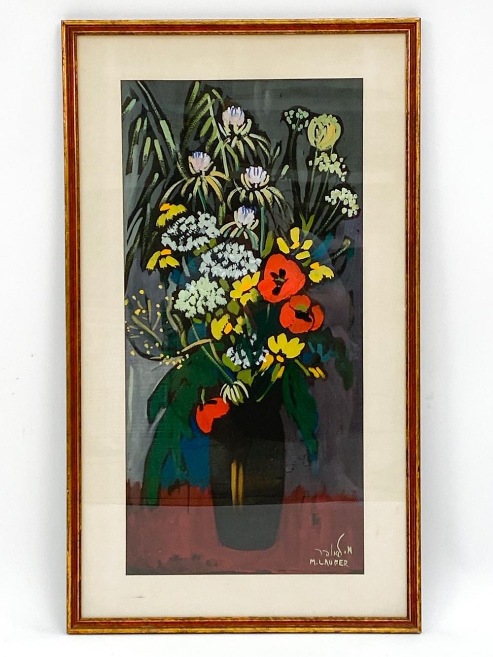 Milia Laufer comparable auction result: milia laufer 1909 2008 still life a p painting