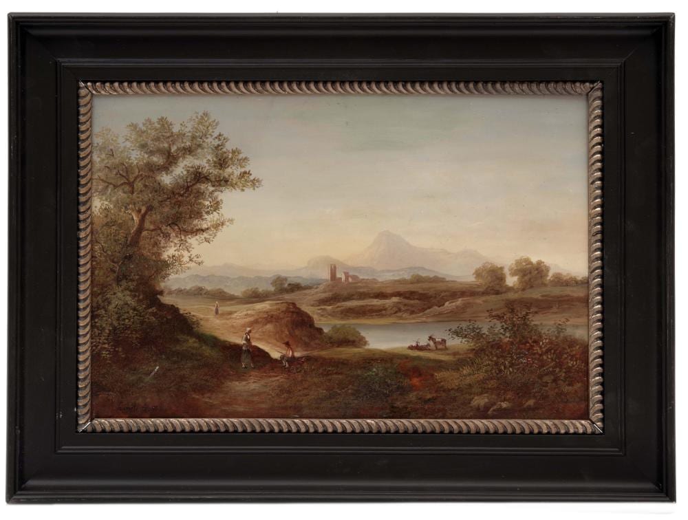 landscape with vesuvius in the background by antal ligeti · Antikvity · 2025-06-07 Antal Ligeti comparable auction result: landscape with vesuvius in the background by antal ligeti