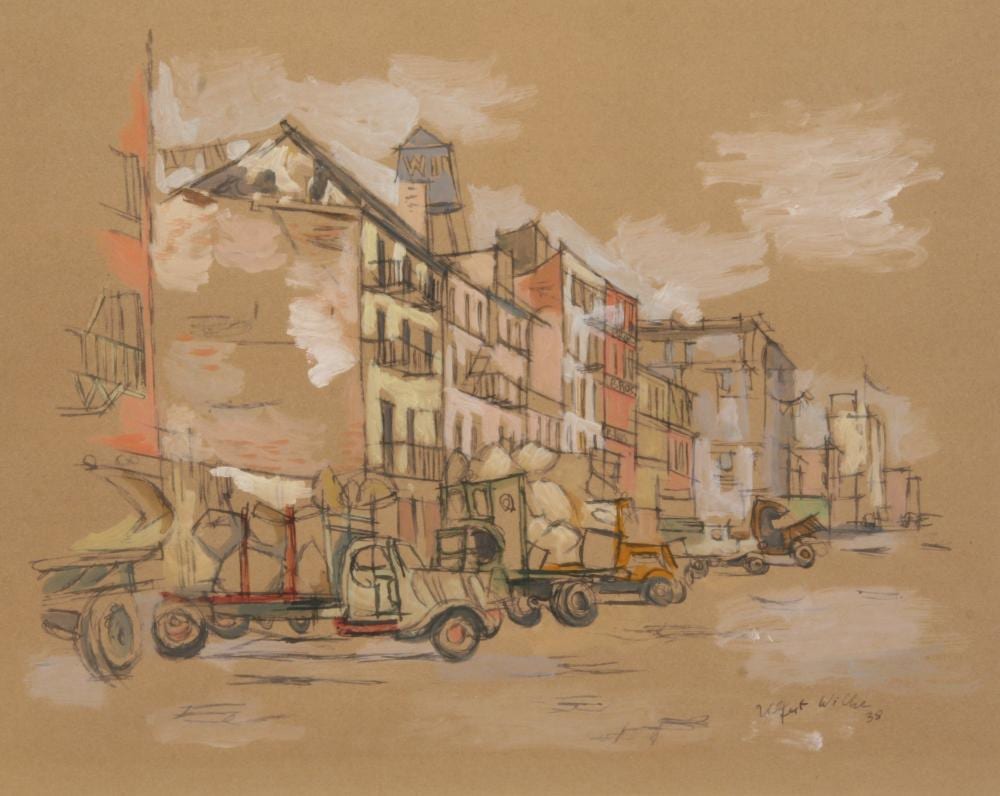 Ulfert Wilke comparable auction result: ulfert wilke american 1907 1987
