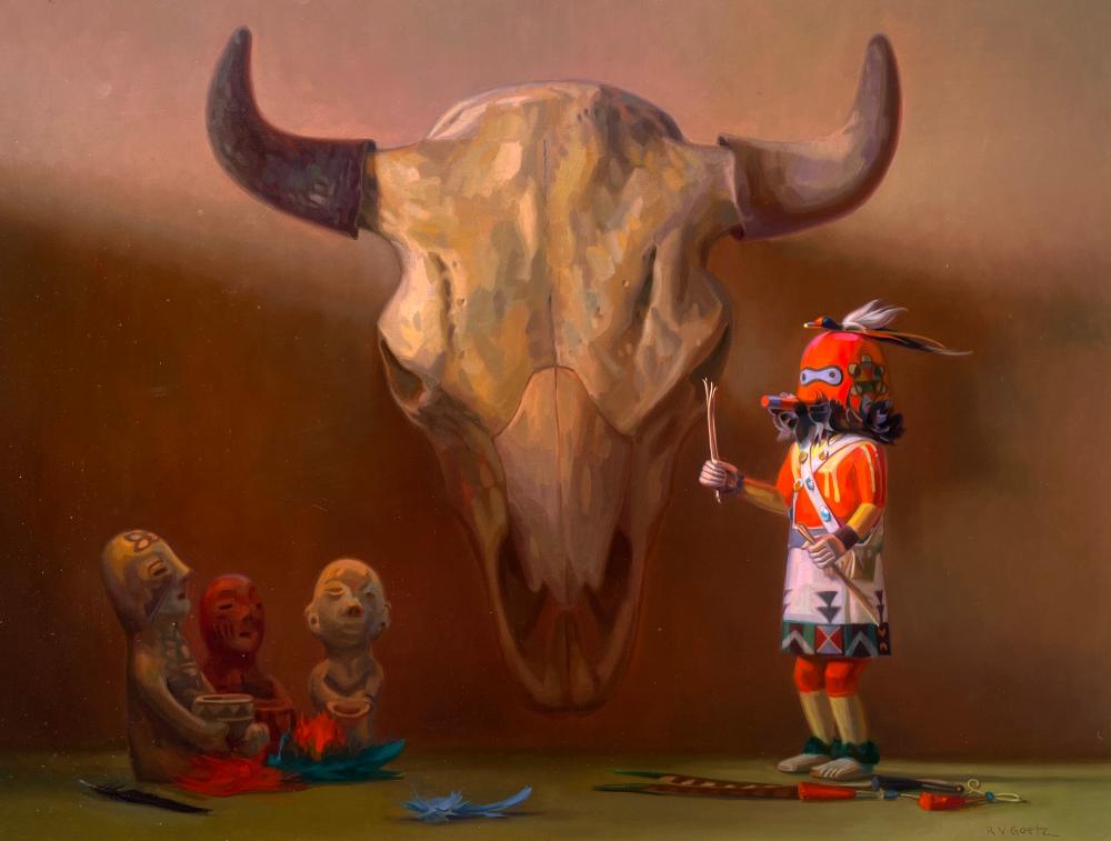 Richard Vernon Goetz comparable auction result: richard vernon goetz american 1915 1991