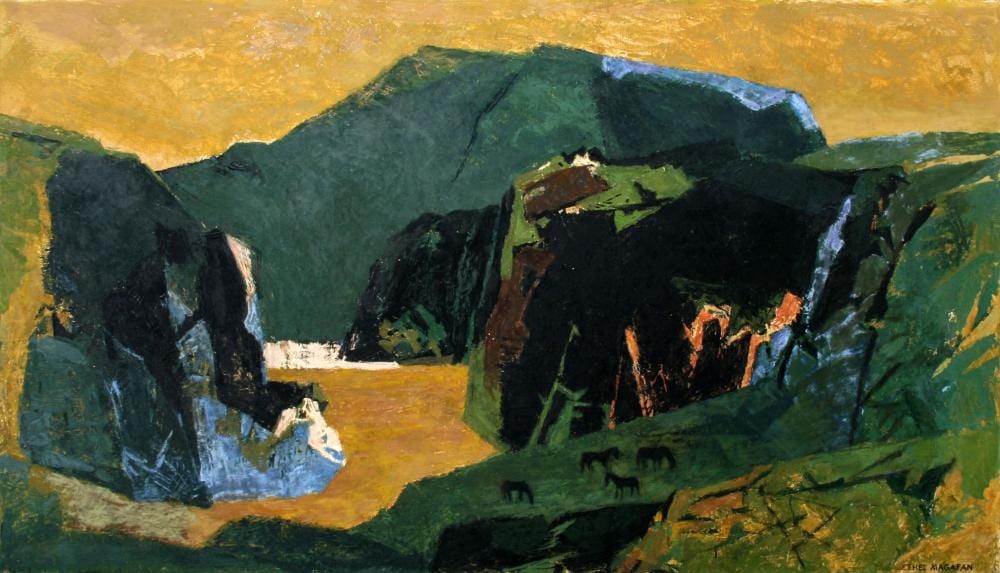 Ethel Magafan comparable auction result: ethel magafan american 1916 1993