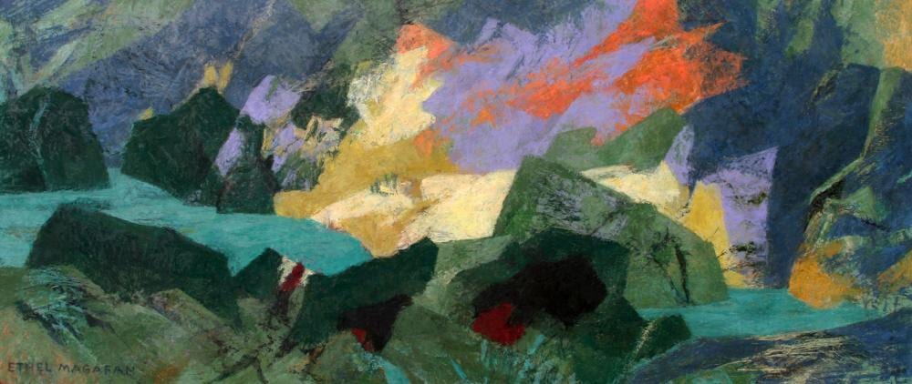 Ethel Magafan comparable auction result: ethel magafan american 1916 1993