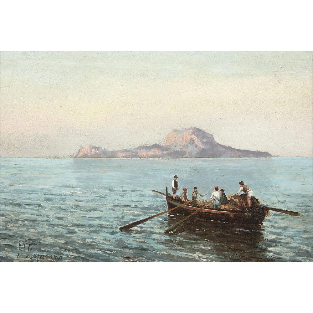 Francesco Lojacono comparable auction result: francesco lojacono palerme 1838 1915