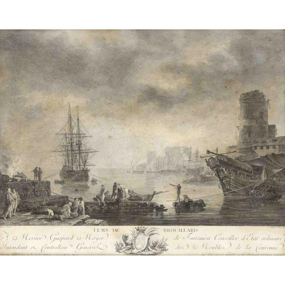 Jacques Aliamet comparable auction result: jacques aliamet 1726 1788 after