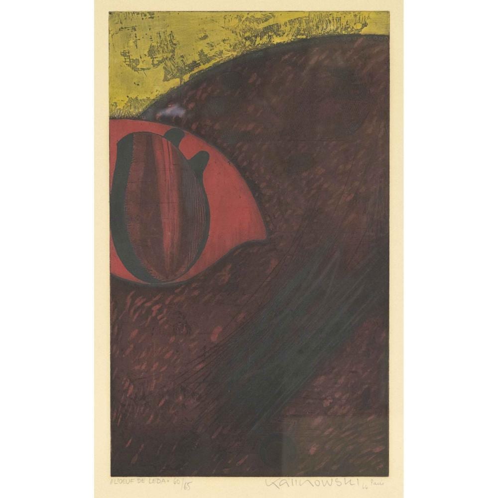 Horst Egon Kalinowski comparable auction result: horst egon kalinowski 1924 2013