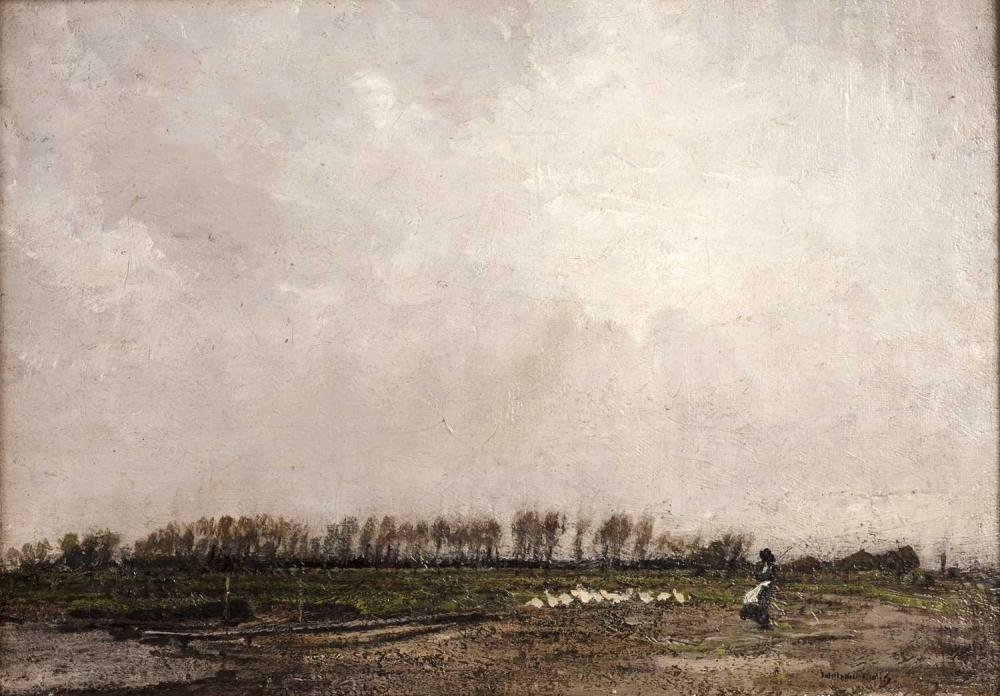 William Page Atkinson Wells comparable auction result: william page atkinson wells 1872 1923 tending to the fields signed lower right oil on canvas 24 x 34cm