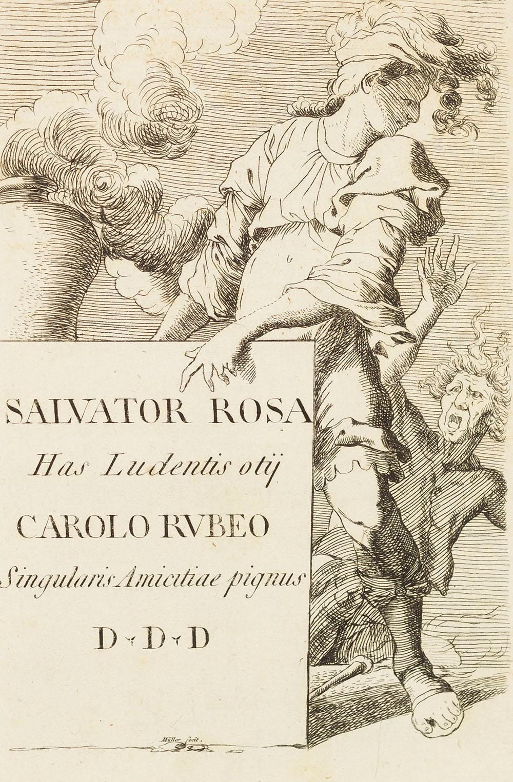 Jakob (1682) Roos comparable auction result: rosa salvator