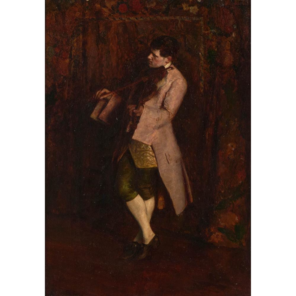 John Seymour Lucas comparable auction result: john seymour lucas 1849 1923 the musician 1896