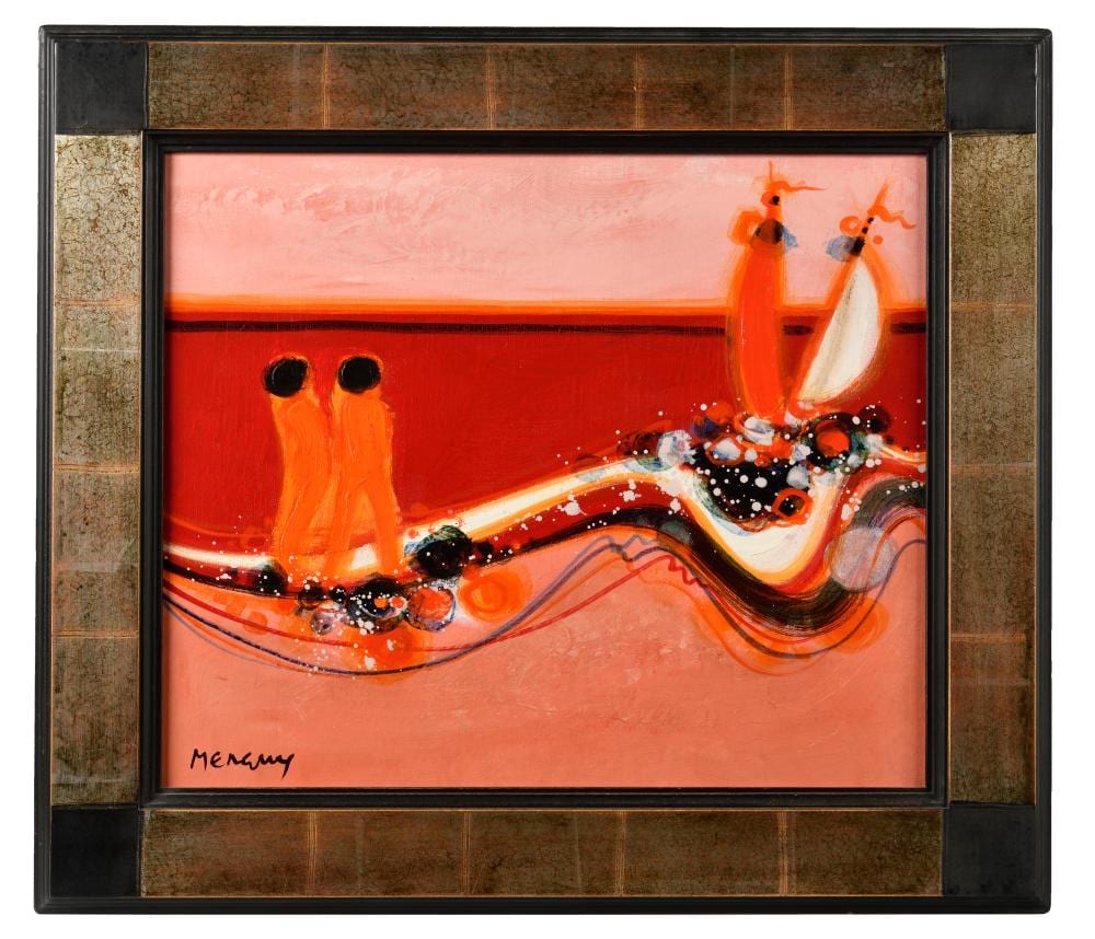 Frédéric Menguy comparable auction result: fr d ric menguy 1927 2007 deux femmes aux voiliers