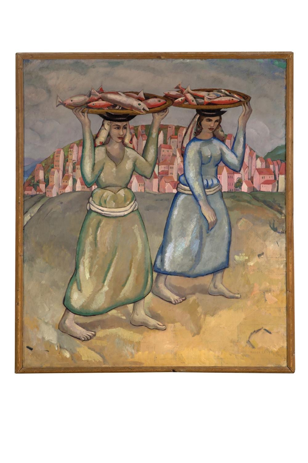 moses levy 1885 1968 vendeuses de poissons ou pescivendole 1932 · Aguttes · 2025-06-18 Moses (1885) Levy comparable auction result: moses levy 1885 1968 vendeuses de poissons ou pescivendole 1932