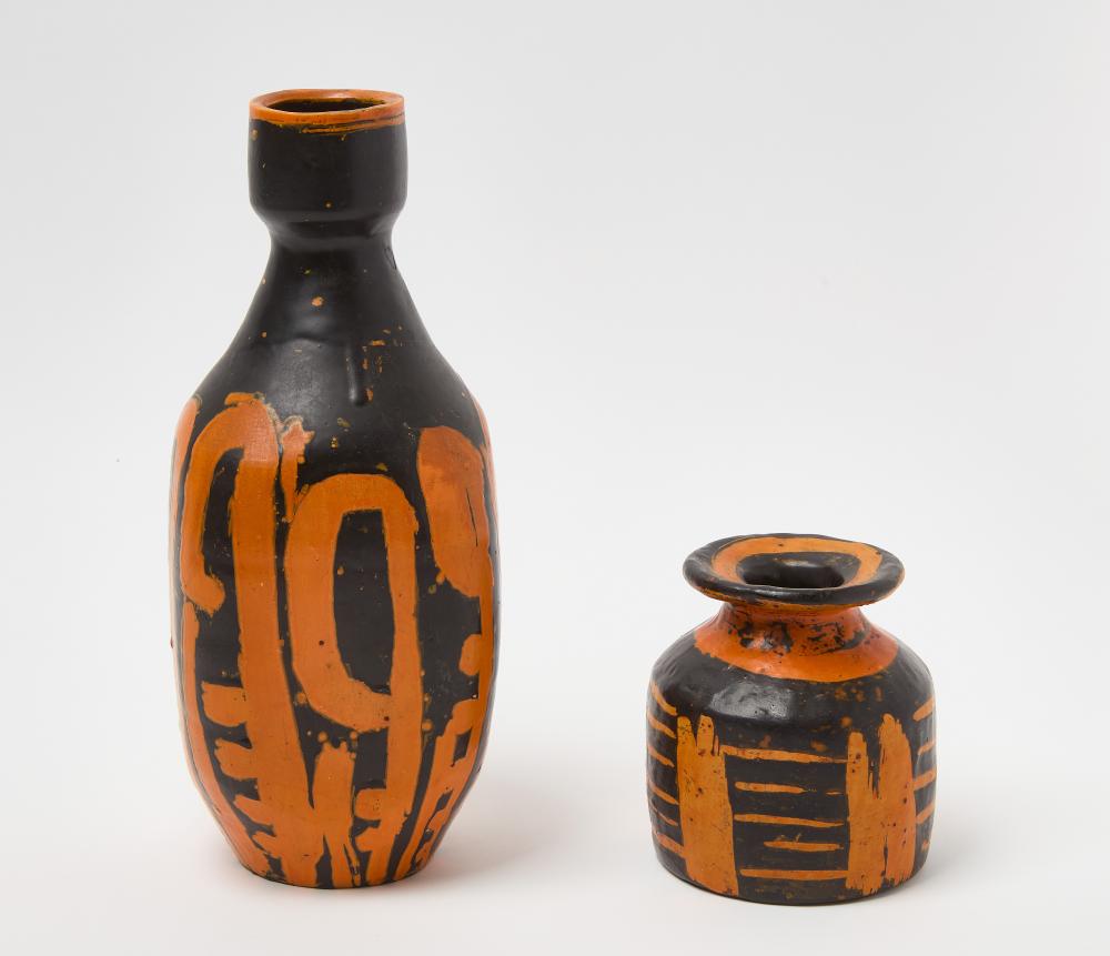 Livia Gorka comparable auction result: livia gorka two mcm studio vases