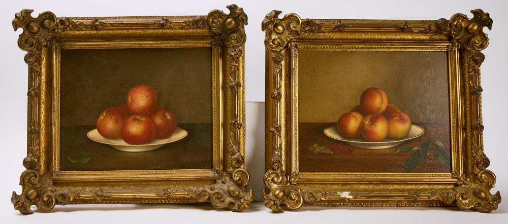 Alexander (1867) Maclean comparable auction result: alexander mclean pair of still life paintings