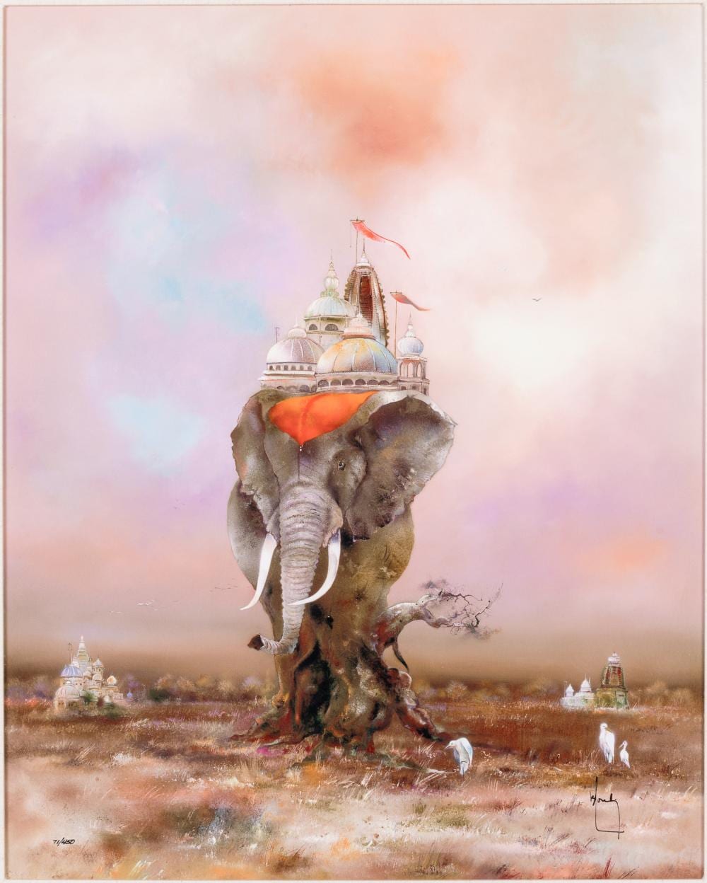 bernard louedin french b 1938 l inde d anton · Everard Auctions and Appraisals · 2025-06-17 Bernard Louedin comparable auction result: bernard louedin french b 1938 l inde d anton